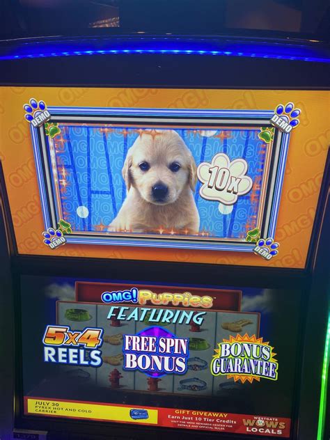 omg puppies slot machine